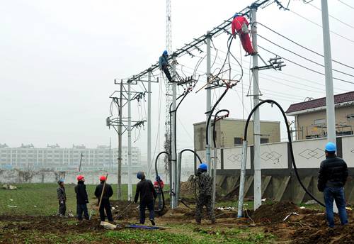 架空电缆敷设要求及施工方案